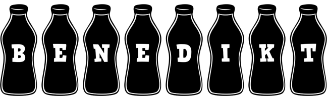 Benedikt bottle logo