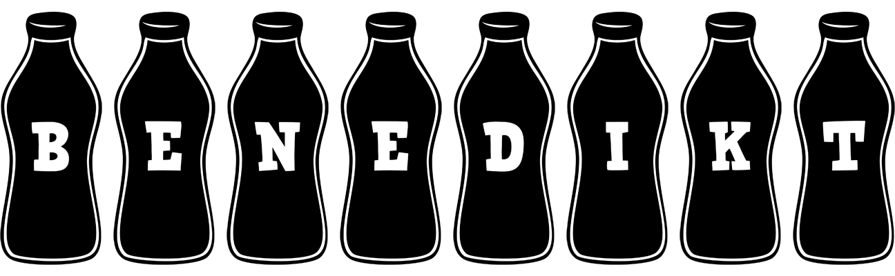Benedikt bottle logo