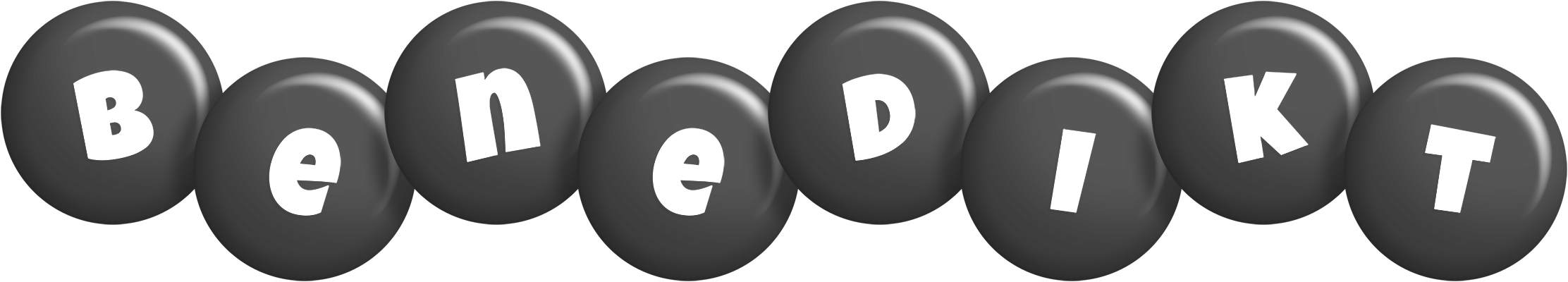 Benedikt candy-black logo