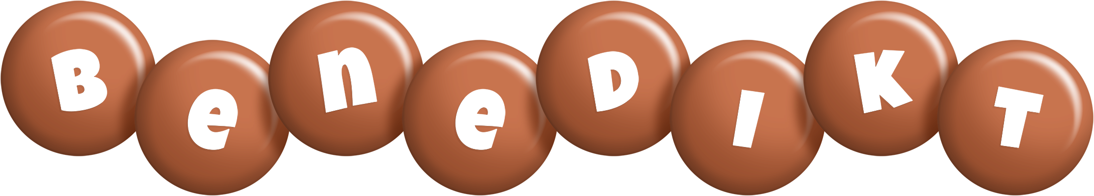 Benedikt candy-brown logo