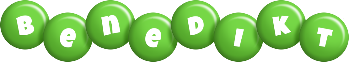 Benedikt candy-green logo