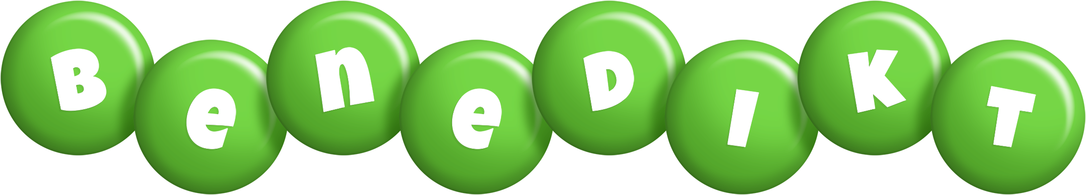 Benedikt candy-green logo