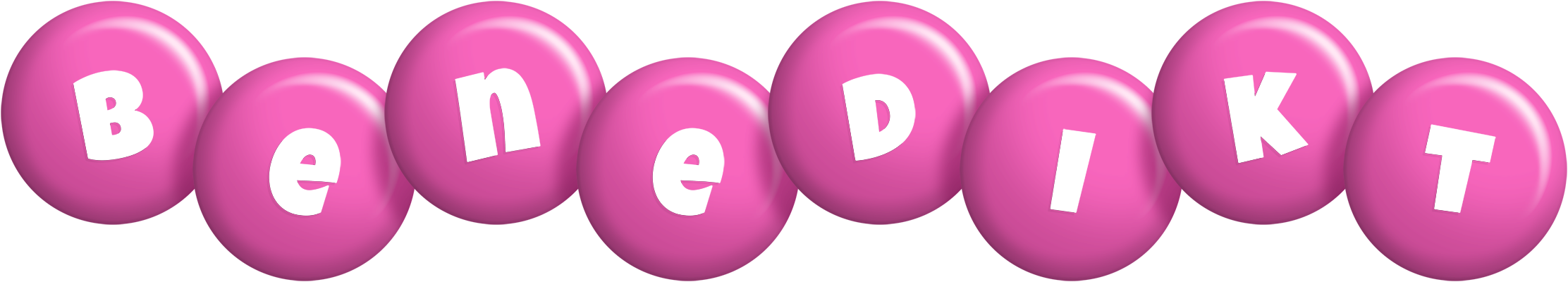 Benedikt candy-pink logo