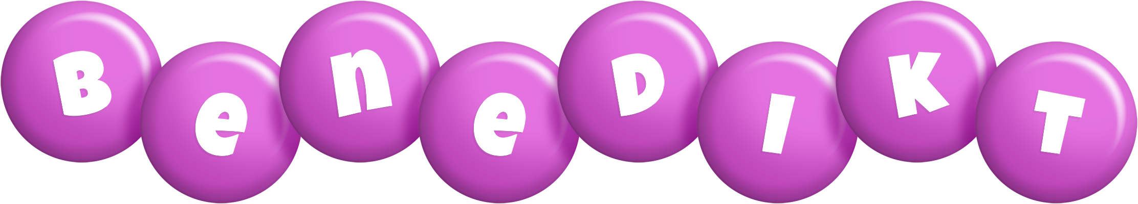 Benedikt candy-purple logo