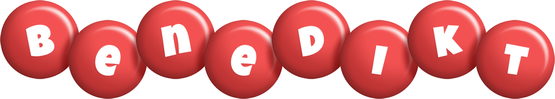 Benedikt candy-red logo