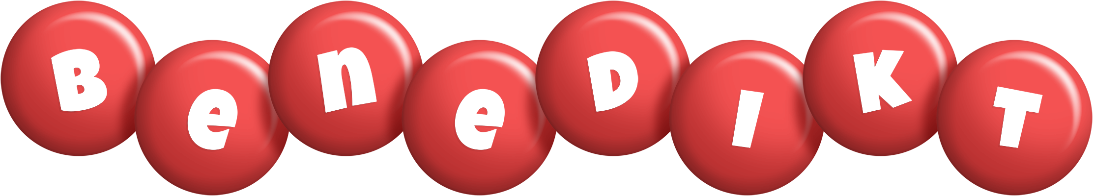 Benedikt candy-red logo