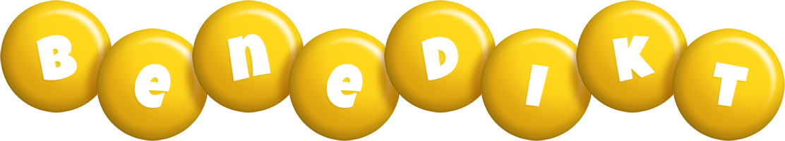 Benedikt candy-yellow logo