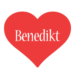 Benedikt love logo