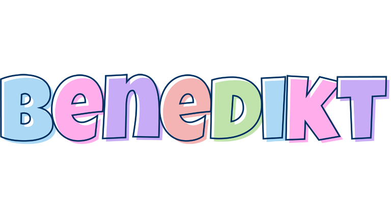 Benedikt pastel logo