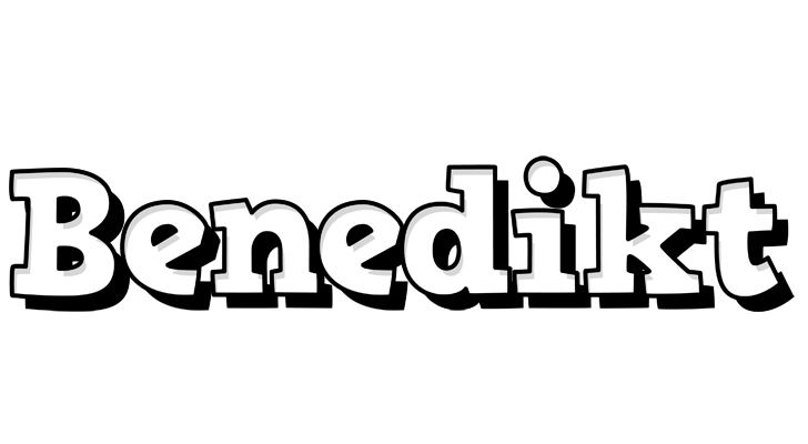 Benedikt snowing logo