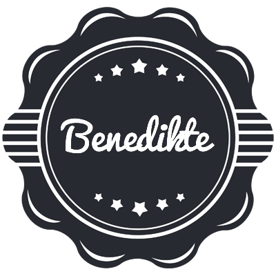 Benedikte badge logo