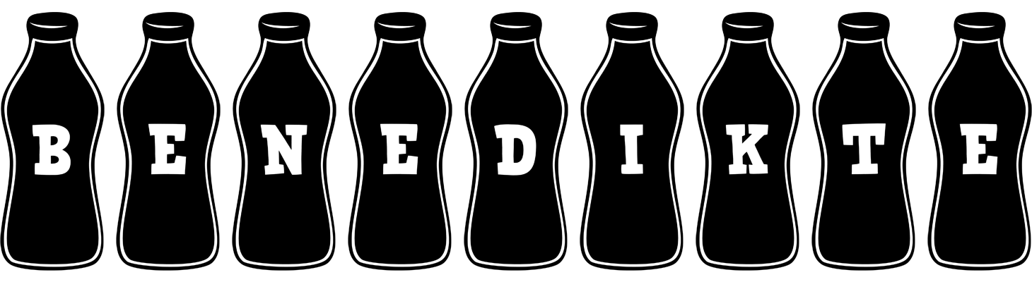 Benedikte bottle logo