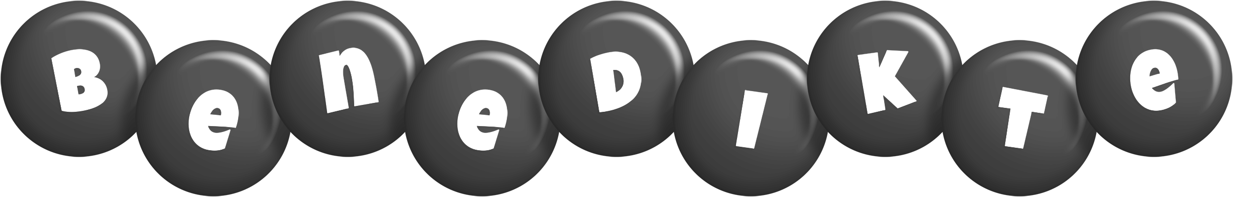 Benedikte candy-black logo