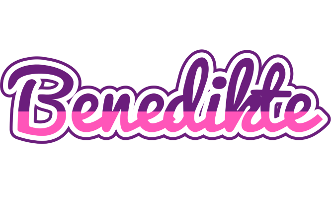 Benedikte cheerful logo