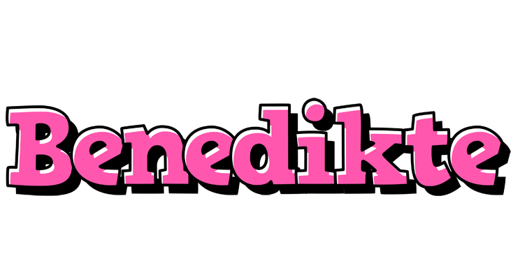 Benedikte girlish logo