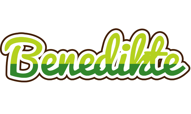 Benedikte golfing logo