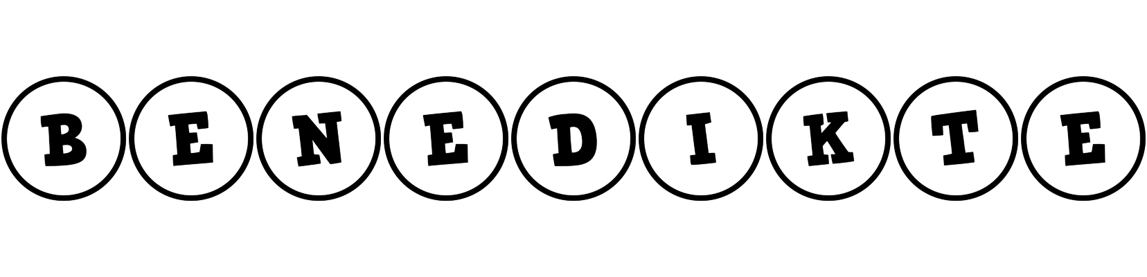 Benedikte handy logo
