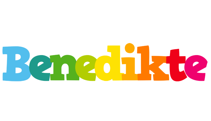 Benedikte rainbows logo