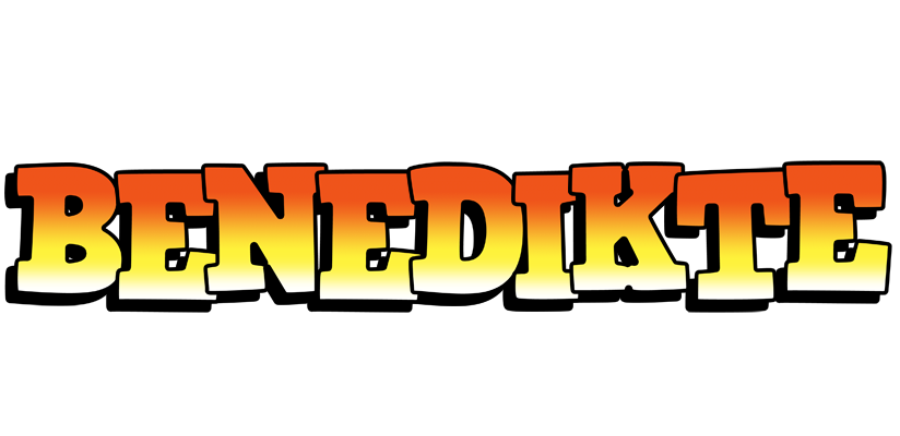 Benedikte sunset logo