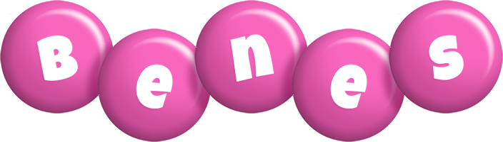 Benes candy-pink logo