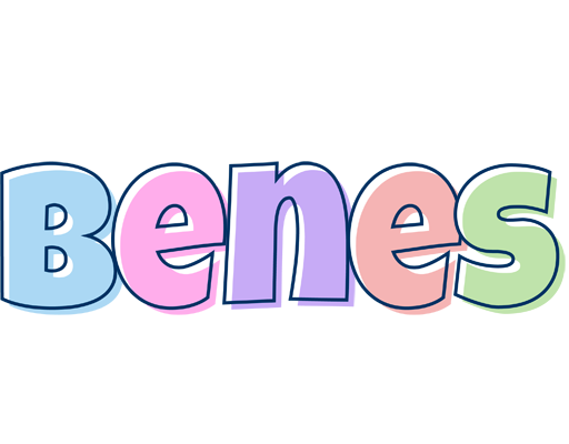Benes pastel logo