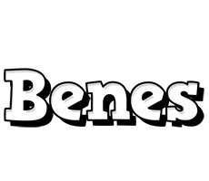 Benes snowing logo