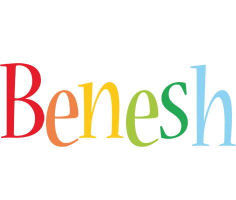 Benesh birthday logo