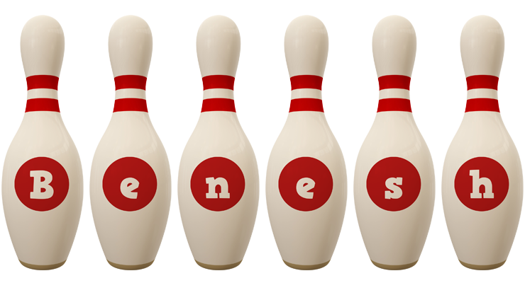 Benesh bowling-pin logo