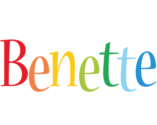 Benette birthday logo