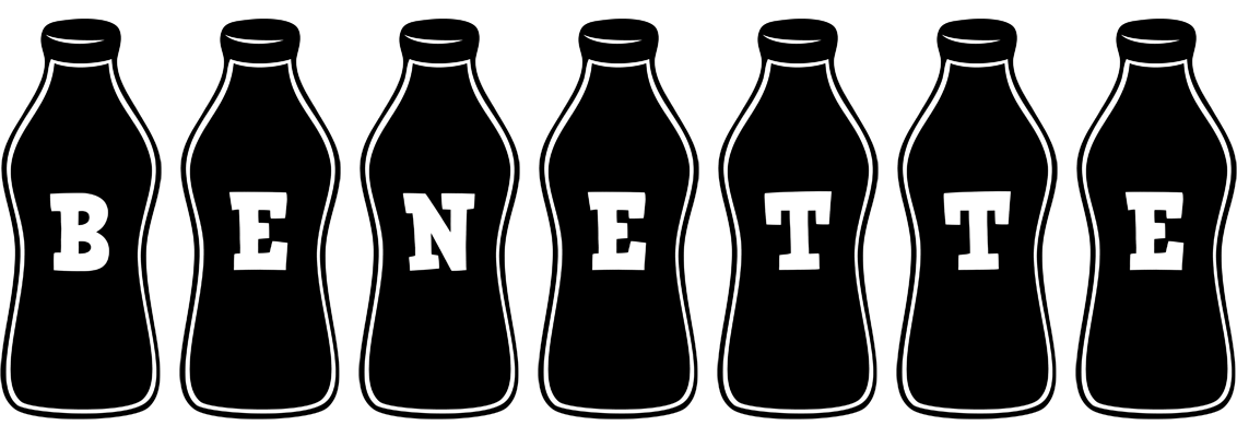 Benette bottle logo