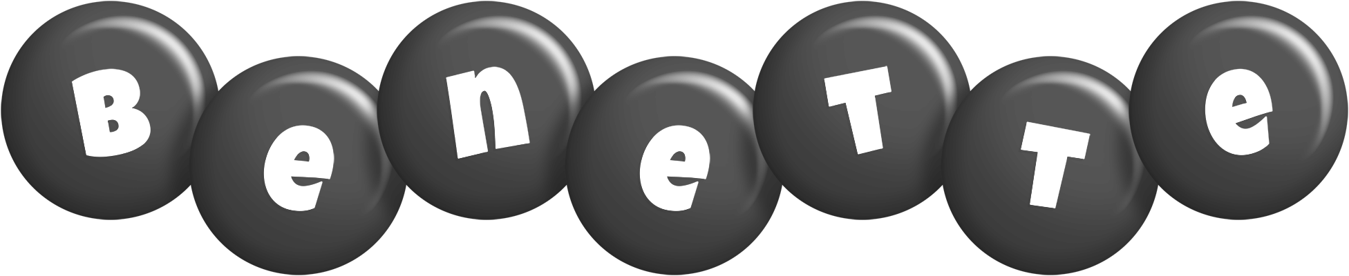 Benette candy-black logo