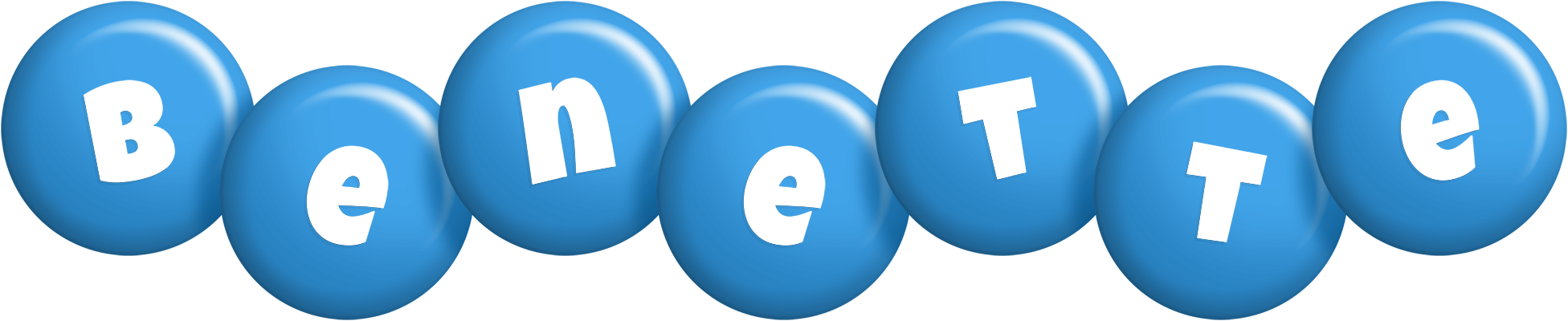 Benette candy-blue logo