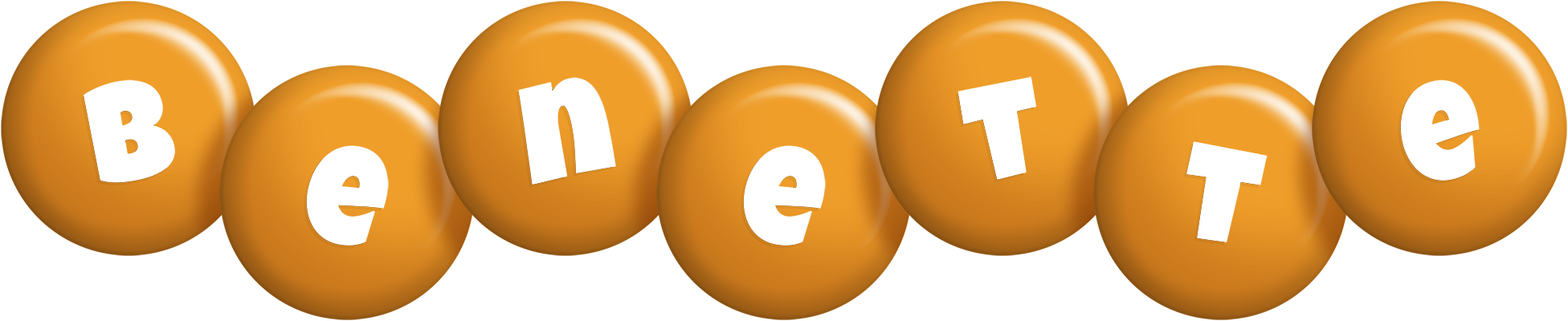 Benette candy-orange logo