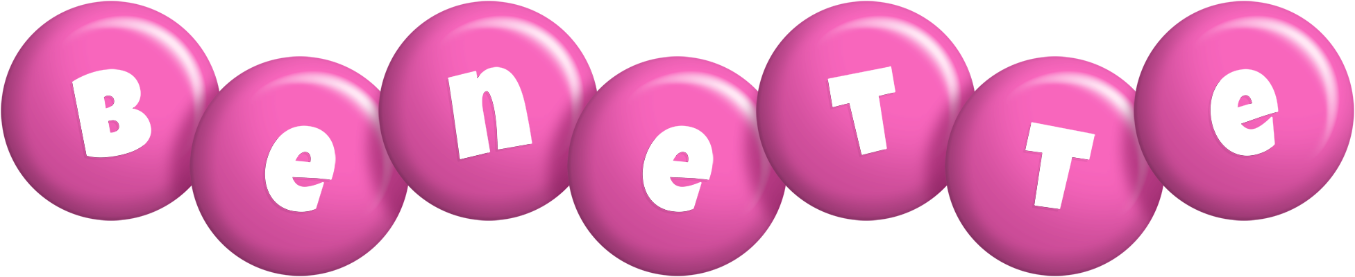 Benette candy-pink logo