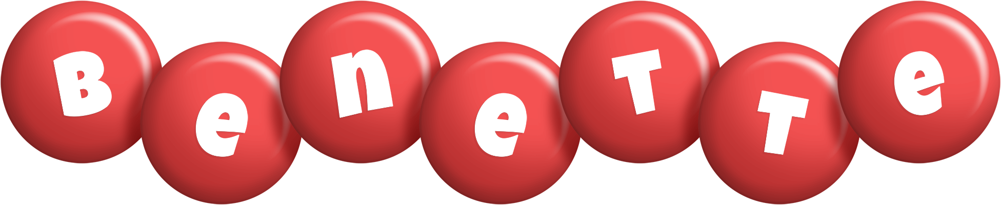 Benette candy-red logo