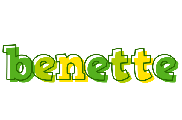 Benette juice logo