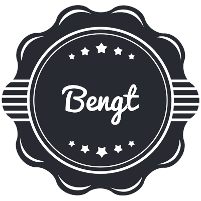 Bengt badge logo