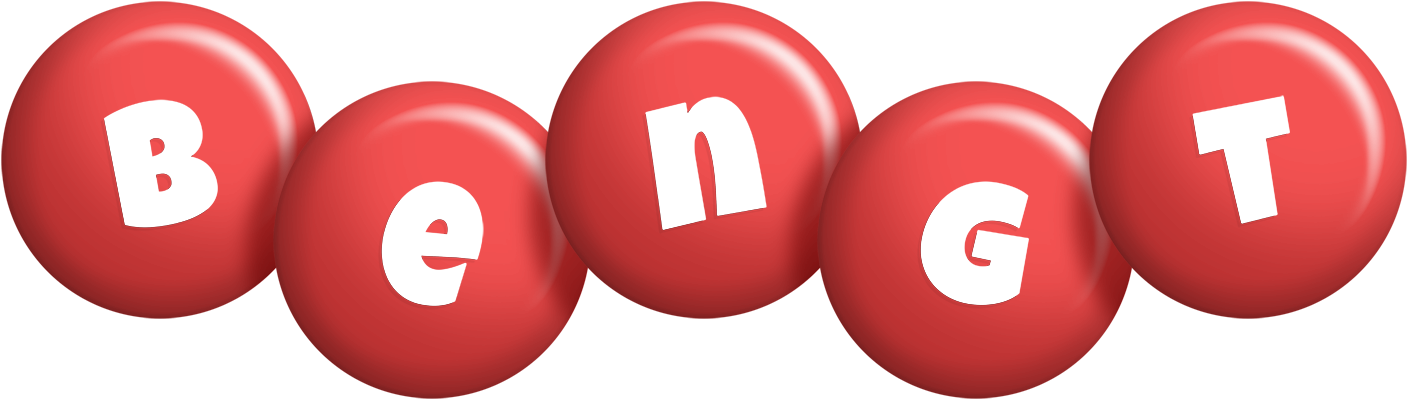 Bengt candy-red logo