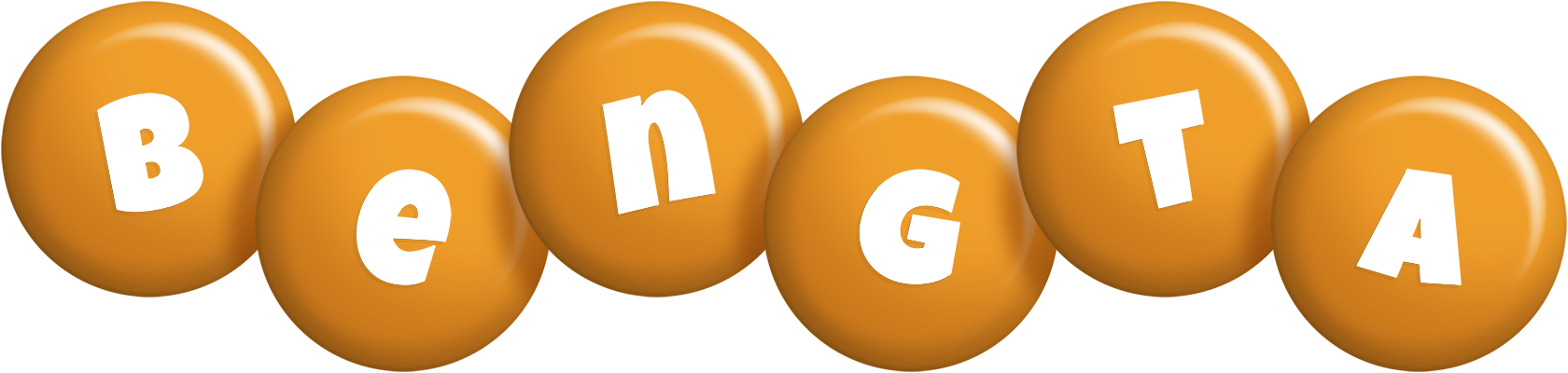 Bengta candy-orange logo