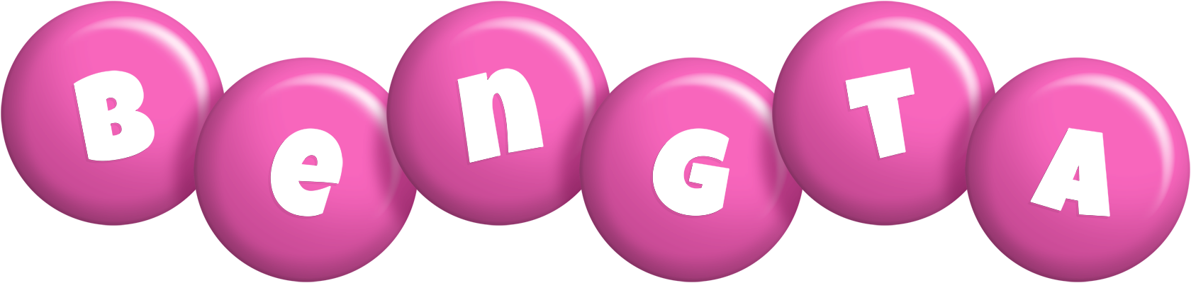 Bengta candy-pink logo