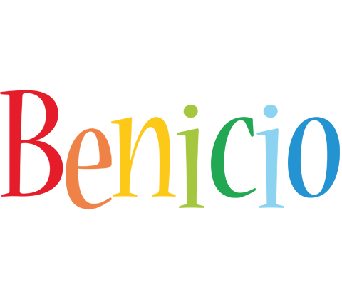 Benicio birthday logo