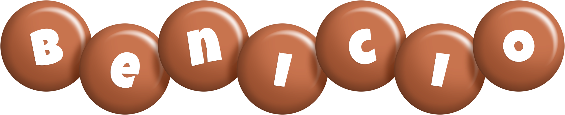 Benicio candy-brown logo