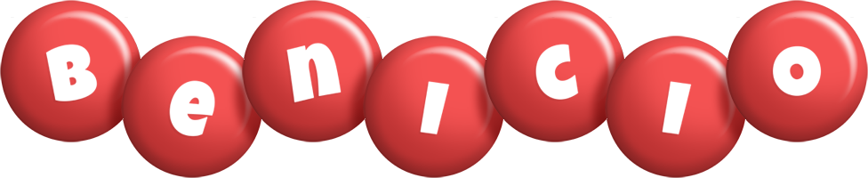 Benicio candy-red logo