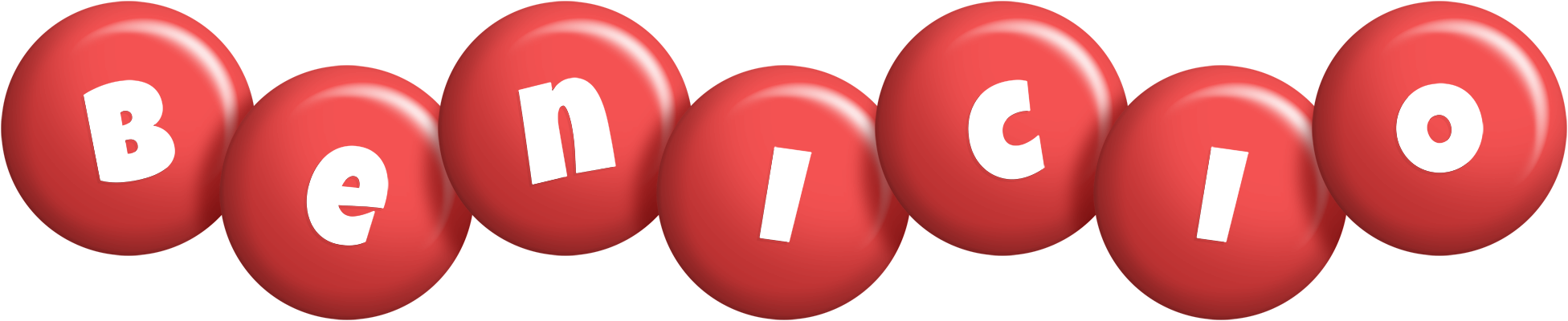 Benicio candy-red logo