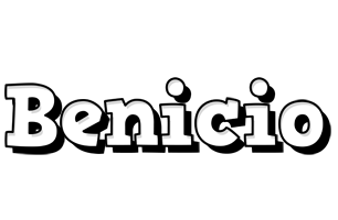 Benicio snowing logo