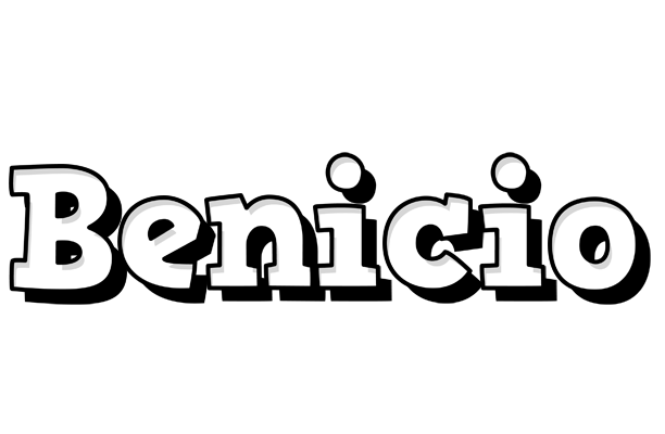 Benicio snowing logo