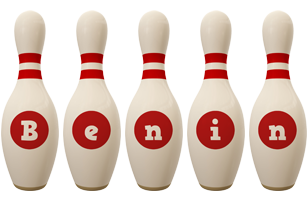 Benin bowling-pin logo