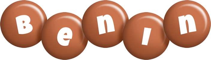 Benin candy-brown logo