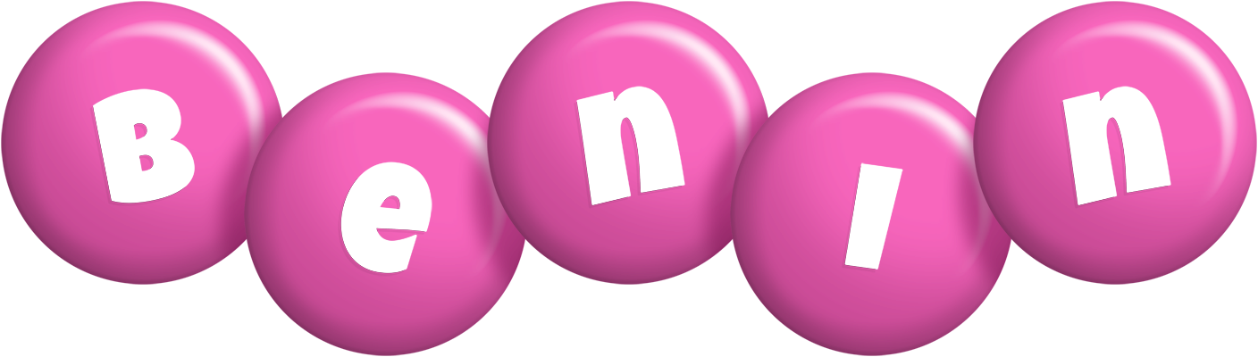 Benin candy-pink logo