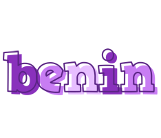 Benin sensual logo